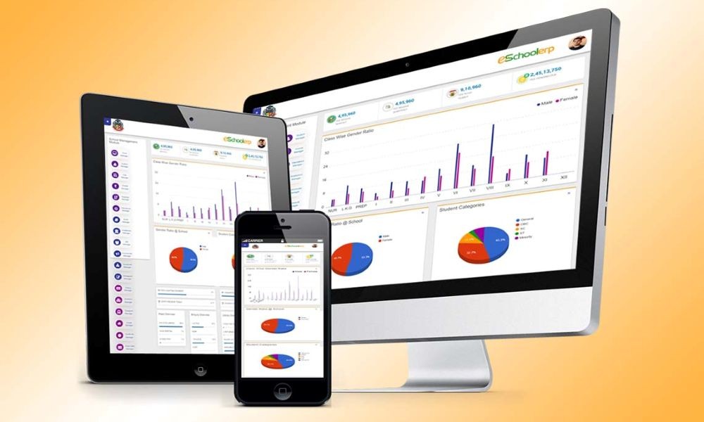 eSchool ERP platform for school management, online learning and K12 content